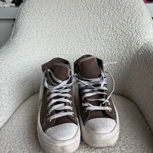 Brown Platform Women’s Converse Size 7